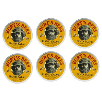 Burt's Bees Hand Salve By Burts Bees For Unisex - 3 oz Cream - Pack Of 6 In Multi