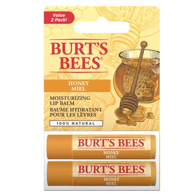 Burt's Bees Honey Lip Balm Duo (value Pack) In Brown