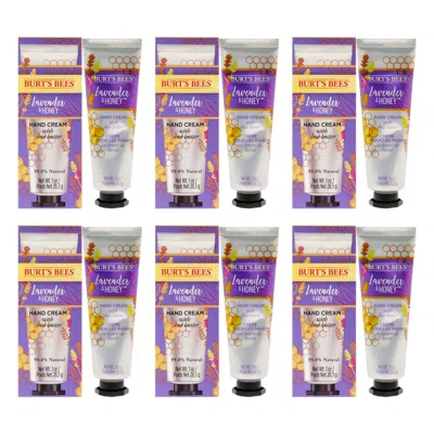 Burt's Bees Lavender And Honey Hand Cream By Burts Bees For Unisex - 1 oz Cream - Pack Of 6 In Multi