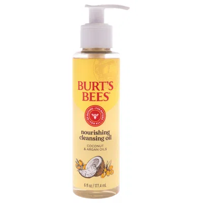 Burt's Bees Nourishing Cleansing Oil Coconut And Argan By Burts Bees For Unisex - 6 oz Cleanser In Yellow