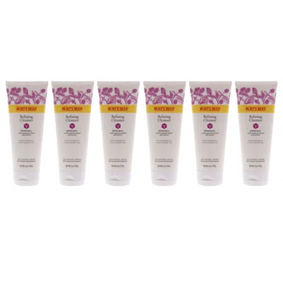 Burt's Bees Renewal Refining Cleanser By Burts Bees For Unisex - 6 oz Cleanser - Pack Of 6 In Multi