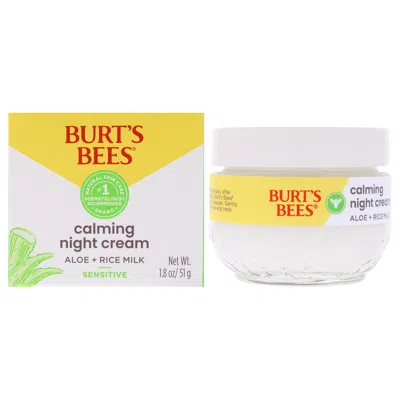 Burt's Bees Sensitive Calming Night Cream By Burts Bees For Unisex - 1.8 oz Cream In Multi