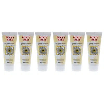 Burt's Bees Soap Bark And Chamomile Deep Cleansing Cream By Burts Bees For Unisex - 6 oz Soap - Pack Of 6 In Multi