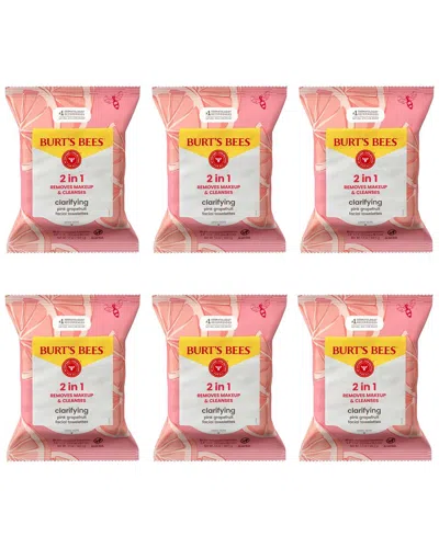 Burt's Bees Burts Bees Unisex 5.1oz Facial Cleansing Towelettes With Pink Grapefruit