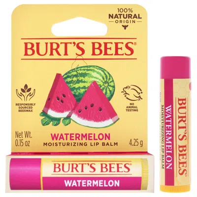 Burt's Bees Watermelon Moisturizer Lip Balm Blister By Burts Bees For Unisex - 0.15 oz Lip Balm In Multi