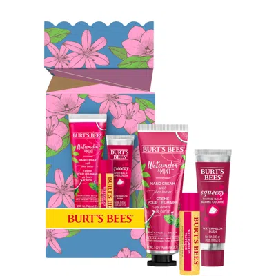 Burt's Bees You're One In A Melon Lip Balm And Hand Cream Gift Set In White