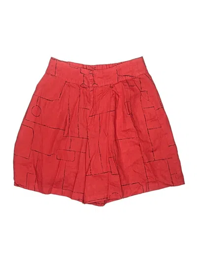 Pre-owned Buru Cargo Shorts In Red