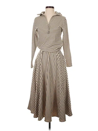 Pre-owned Buru Casual Dress In Brown