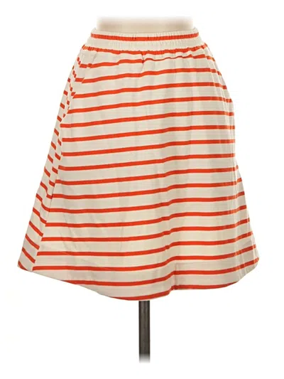 Pre-owned Buru Casual Skirt In Orange