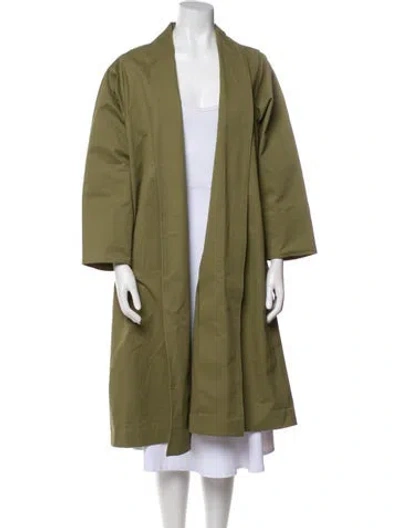 Pre-owned Buru Coat In Green