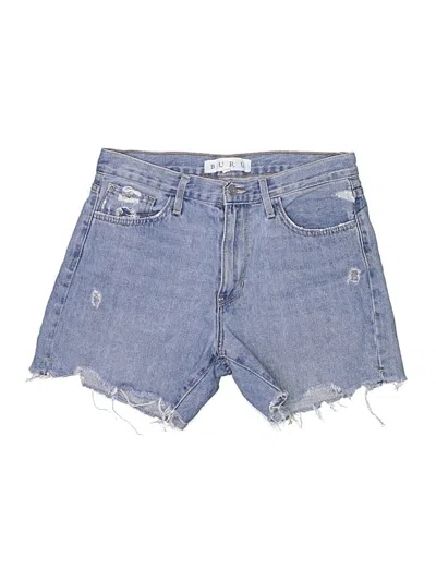 Pre-owned Buru Denim Shorts In Blue