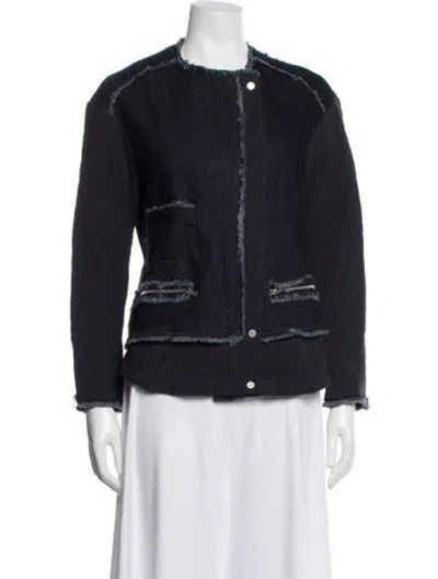 Pre-owned Buru Jacket In Blue