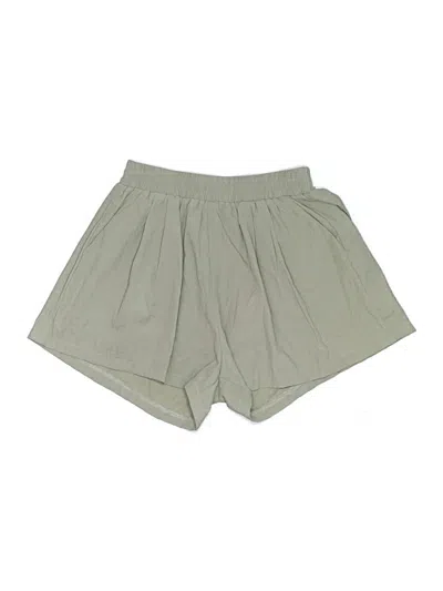 Pre-owned Buru Khaki Shorts In Green