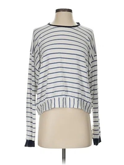 Pre-owned Buru Long Sleeve Turtleneck In Silver