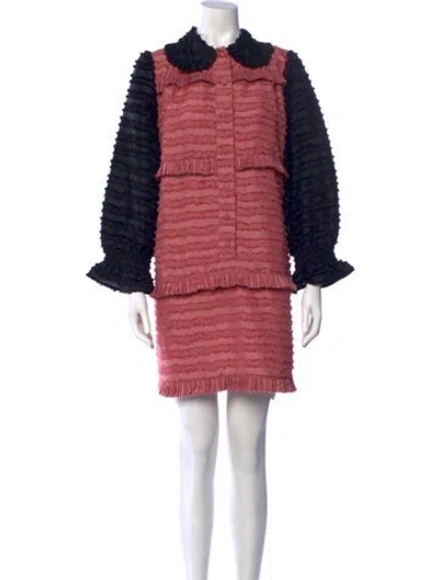 Pre-owned Buru Mini Dress In Pink