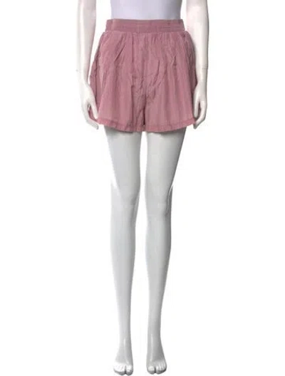 Pre-owned Buru Mini Shorts In Pink