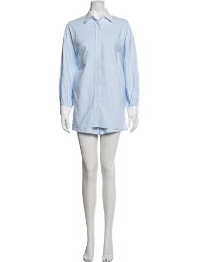 Pre-owned Buru Short Set In Blue