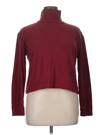 Pre-owned Buru Turtleneck Sweater In Burgundy