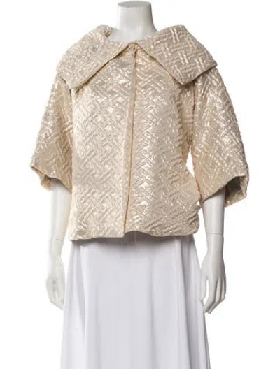 Pre-owned Buru Tweed Pattern Evening Jacket