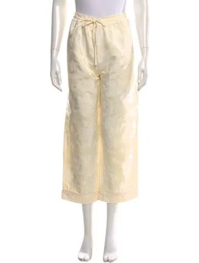 Pre-owned Buru Wide Leg Pants In Neutral