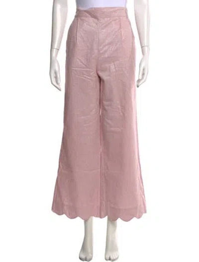 Pre-owned Buru Wide Leg Pants In Pink