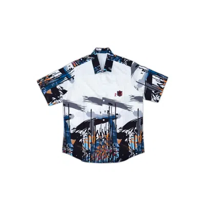 Burvain Men's Neutrals  Drift Shirt In Multi