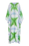 Busayo Adu Printed Cotton Maxi Dress In Multi