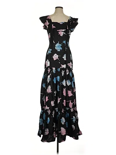 Pre-owned Busayo Casual Dress In Black