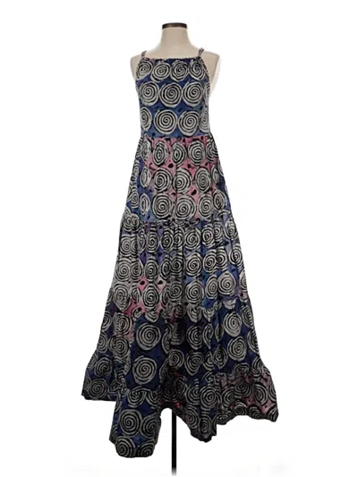 Pre-owned Busayo Casual Dress In Blue