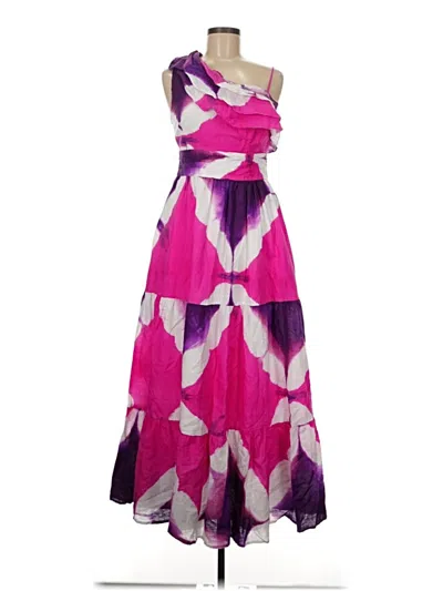 Pre-owned Busayo Casual Dress In Purple