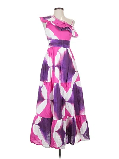 Pre-owned Busayo Cocktail Dress In Purple