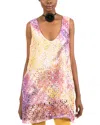 Busayo Fadeyi Lace Mini Dress In Multicolored