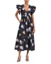 Busayo Feola Midi Dress In Black