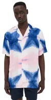 Busayo Soji Shirt Pink And Blue In Pink And Blue