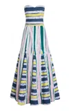 Busayo Temide Cotton Maxi Dress In Multi