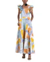 Busayo Tokunbo Maxi Dress In Multicolored