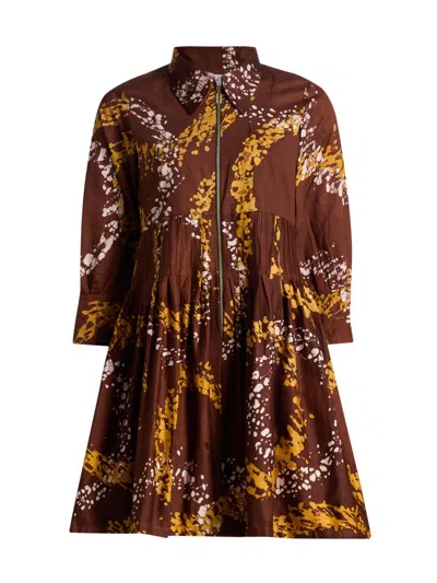 Busayo Women's The Summon Kolawole Cotton Minidress In Multi