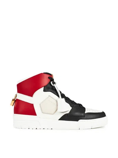 BUSCEMI AIR JON HIGH PADLOCK SNEAKERS