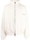 Buscemi Cotton Fleece Bomber Jacket In 中性色