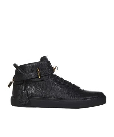Buscemi Lace-up High-top Sneakers In Black