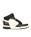 Buscemi Panelled High-top Sneakers In Black