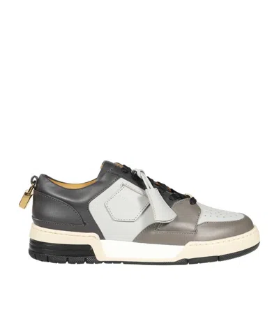 Buscemi Lace-up Low-cut Sneakers In White