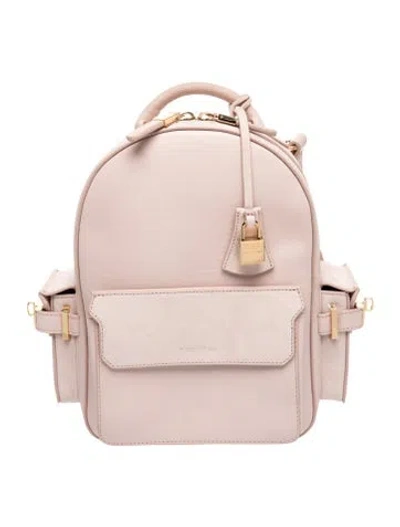Pre-owned Buscemi Leather Backpack In Pink