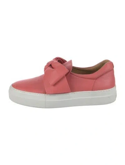 Pre-owned Buscemi Leather Bow Accents Sneakers In Multi