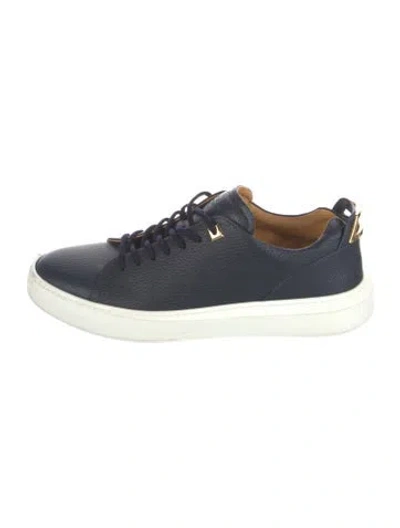 Pre-owned Buscemi Leather Sneakers In Blue