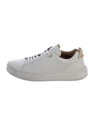 Pre-owned Buscemi Leather Sneakers In Gray