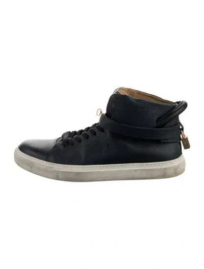 Pre-owned Buscemi Leather Sneakers In Multi