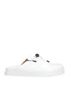 Buscemi Man Mules & Clogs White Size 5 Soft Leather In White