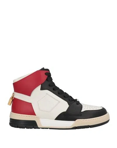 Buscemi Man Sneakers Black Size 14 Calfskin