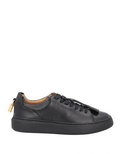 Buscemi Man Sneakers Black Size 9 Leather